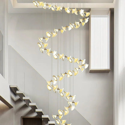 Ceramic Chandeliers Luxury Tulip Flower Ceiling Light - GILDLAMPS