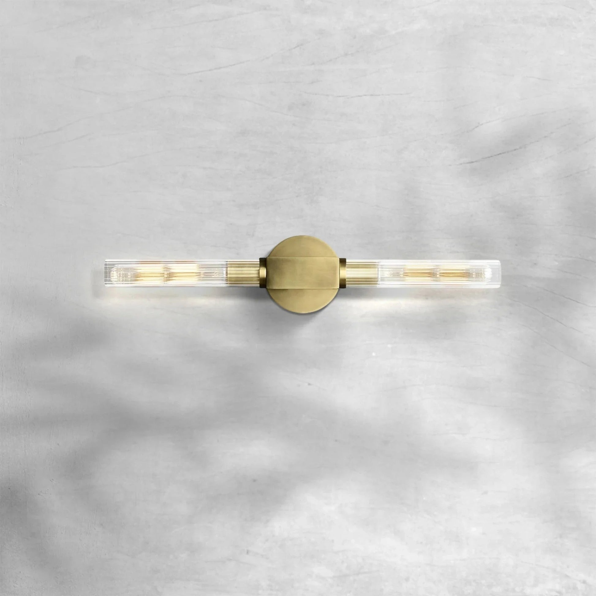 Chantelle Glass Linear Wall Sconce - GILDLAMPS