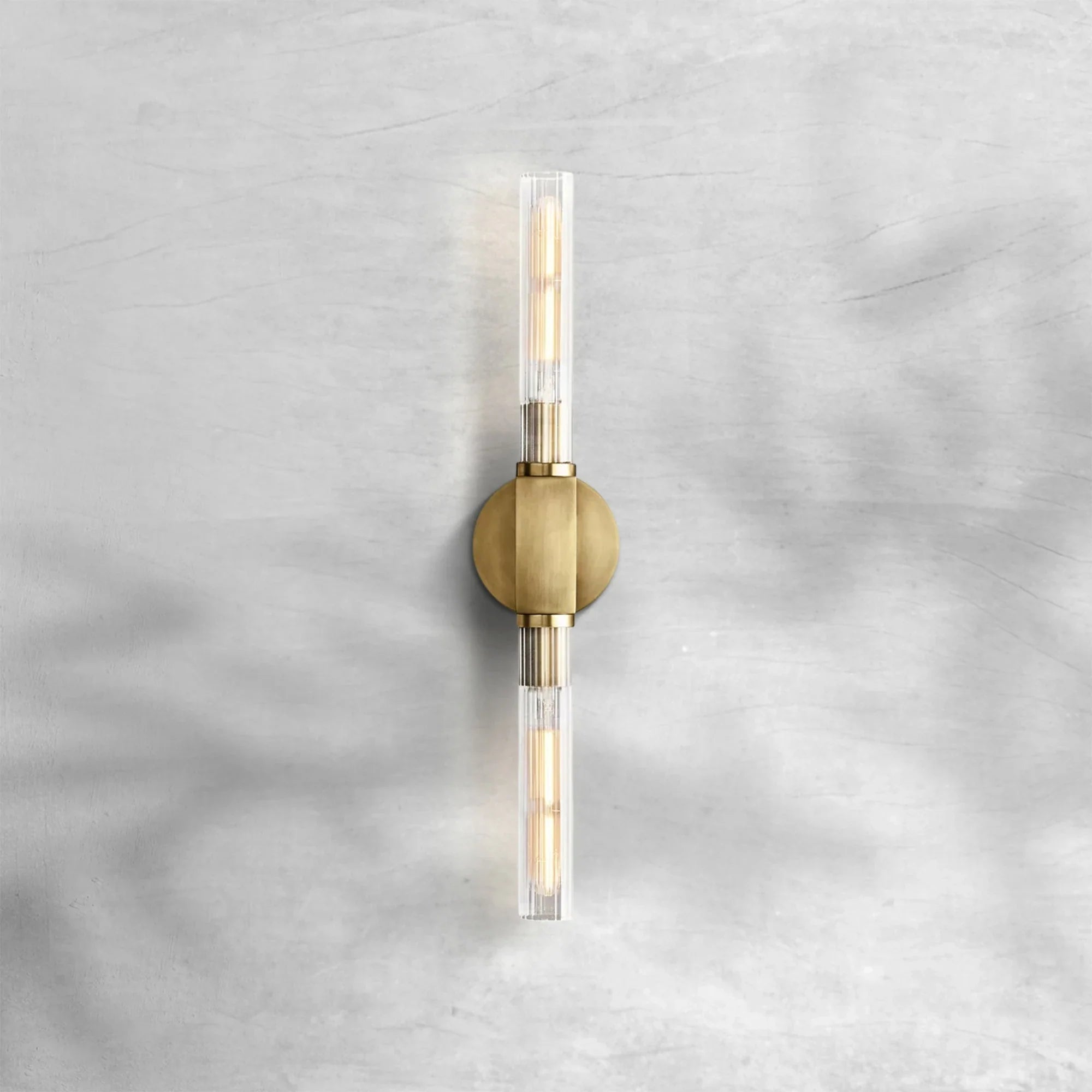 Chantelle Glass Linear Wall Sconce - GILDLAMPS