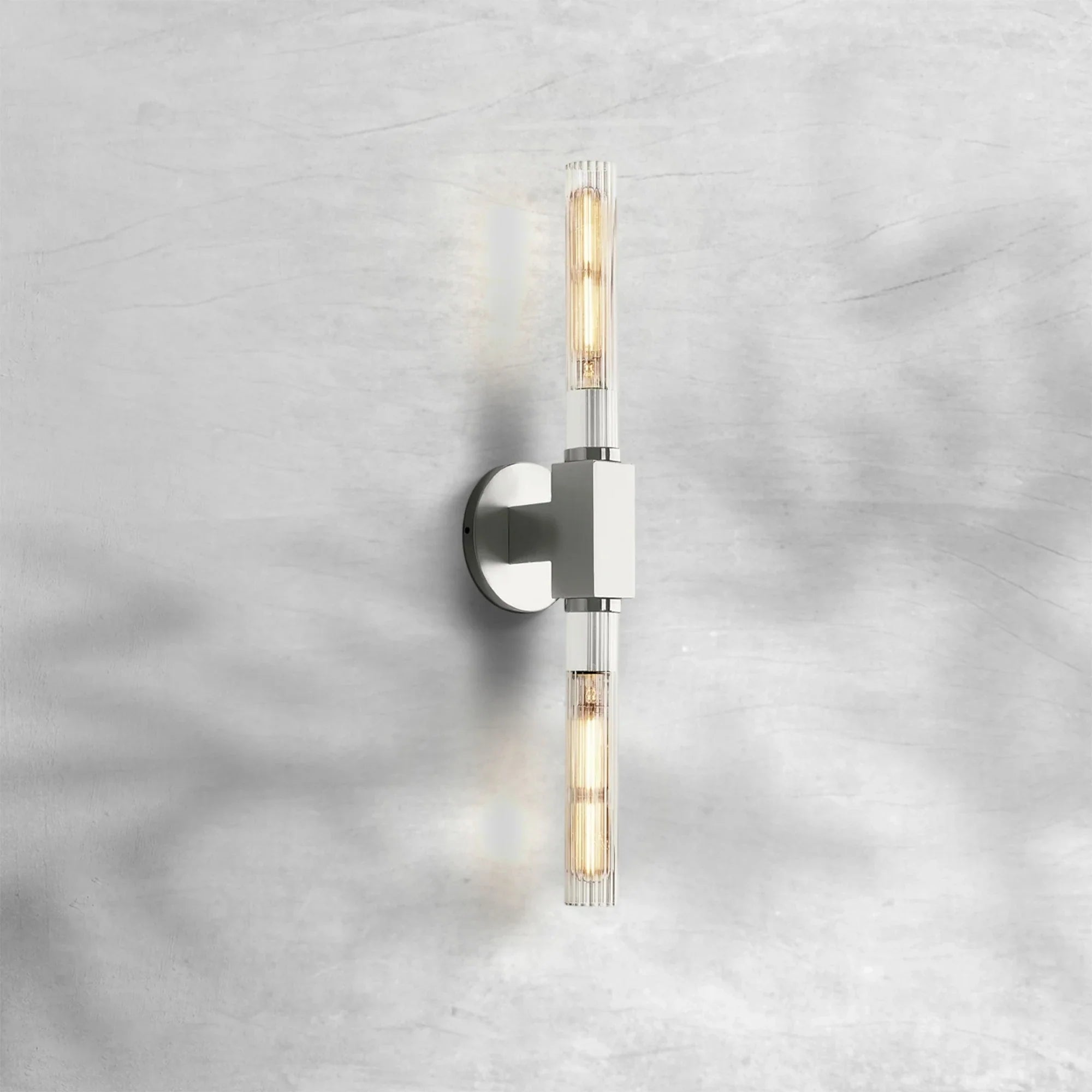 Chantelle Glass Linear Wall Sconce - GILDLAMPS