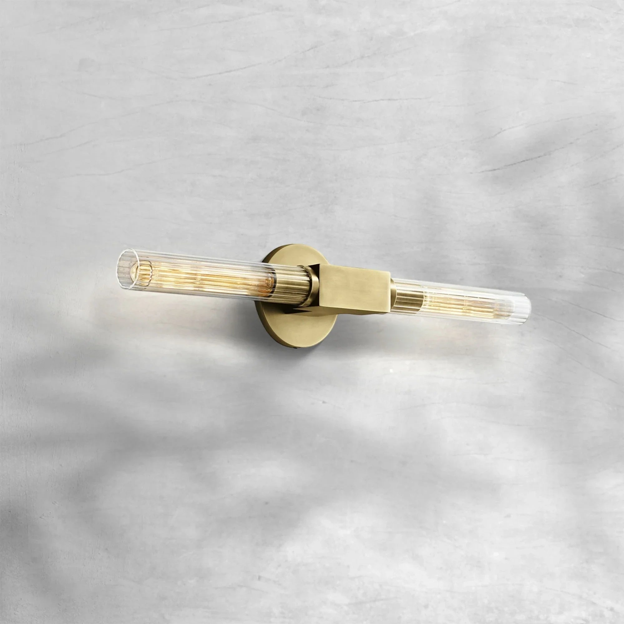 Chantelle Glass Linear Wall Sconce - GILDLAMPS