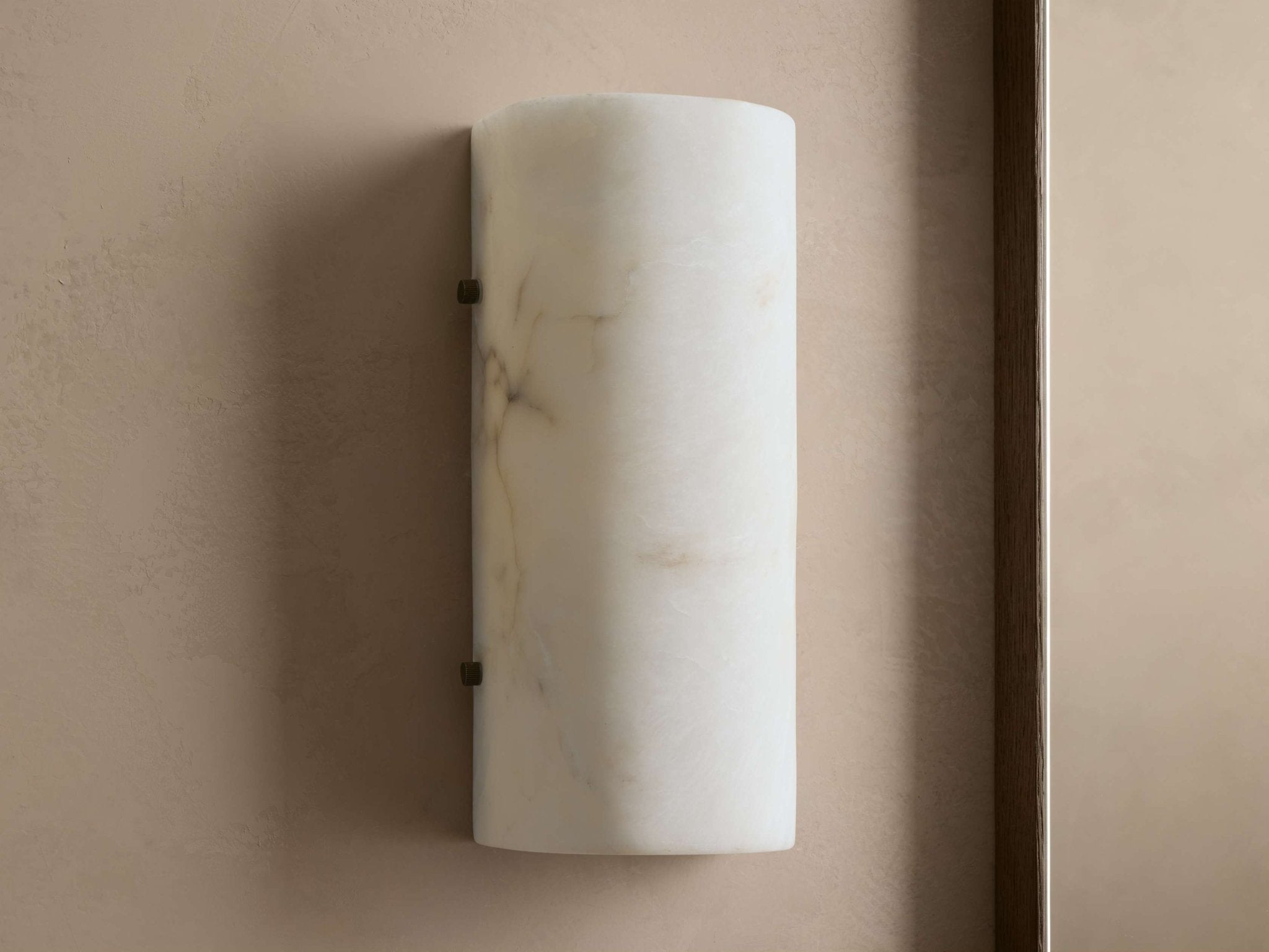 Chayla Alabaster Stone Sconce 12'' 18''H - GILDLAMPS