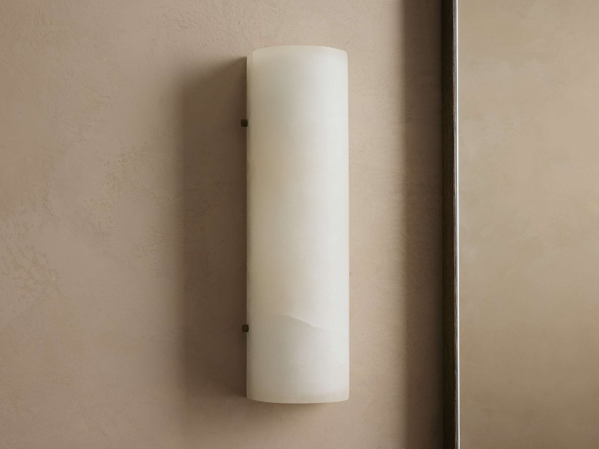 Chayla Alabaster Stone Sconce 12'' 18''H - GILDLAMPS