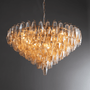 Chiaravalle Glass Tiered Round Chandelier 37"D 47''D 62''D - GILDLAMPS