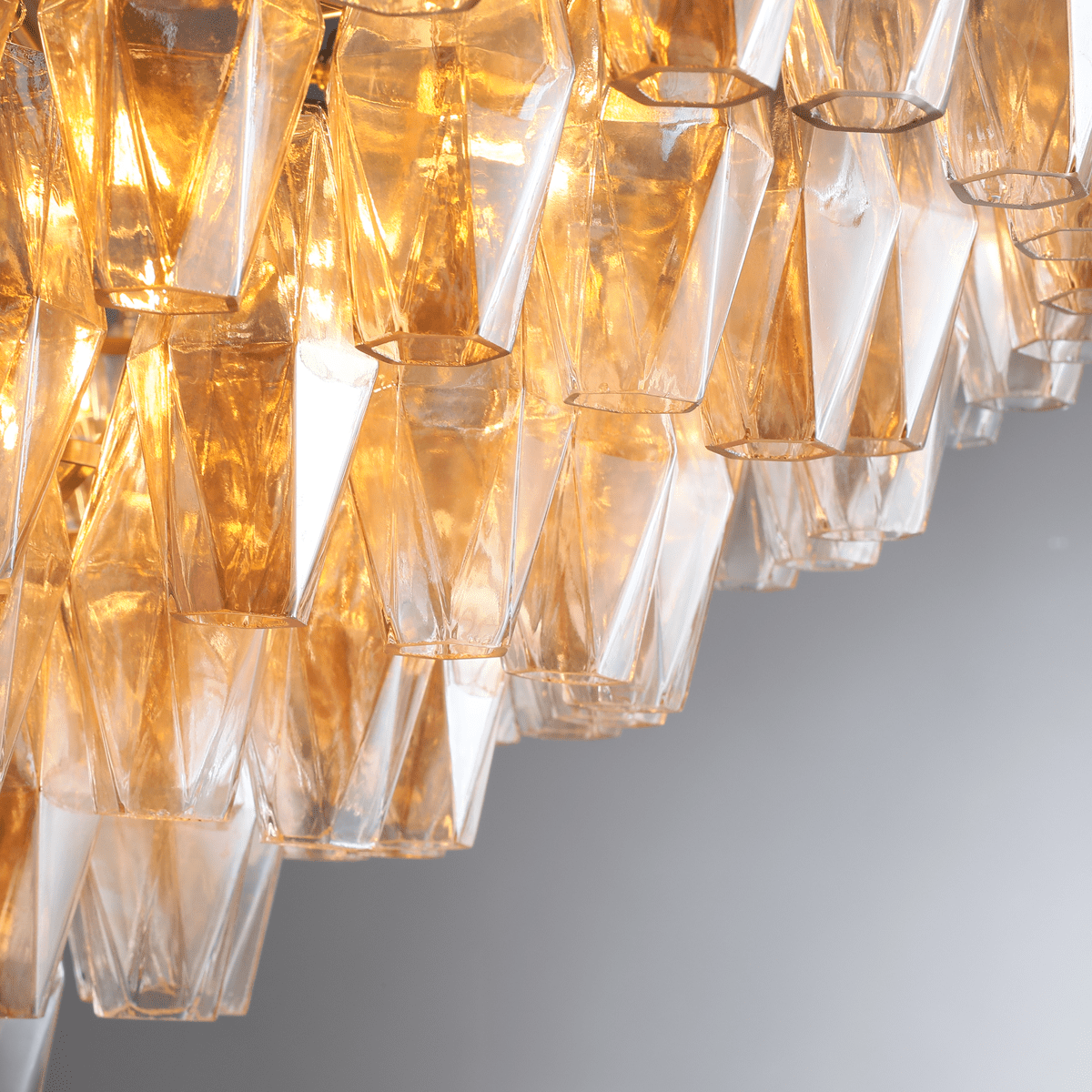 Chiaravalle Glass Tiered Round Chandelier 37"D 47''D 62''D - GILDLAMPS