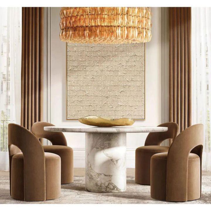 Chiaravalle Smoke Glass Round Chandelier 37"47‘’62‘’ - GILDLAMPS