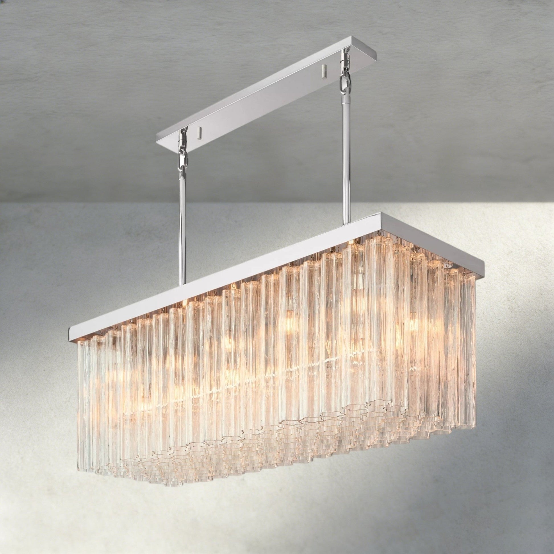 Ciello Rectangular Chandelier - GILDLAMPS