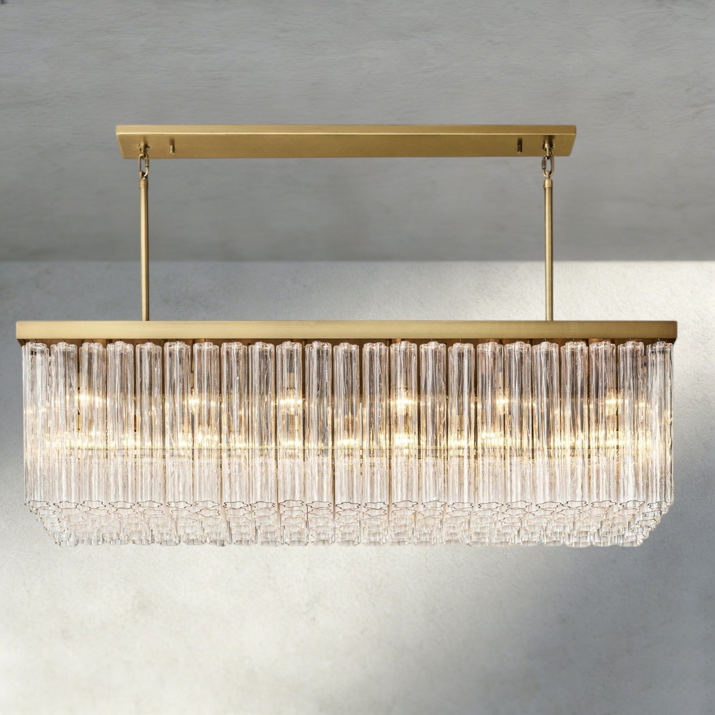 Ciello Rectangular Chandelier - GILDLAMPS