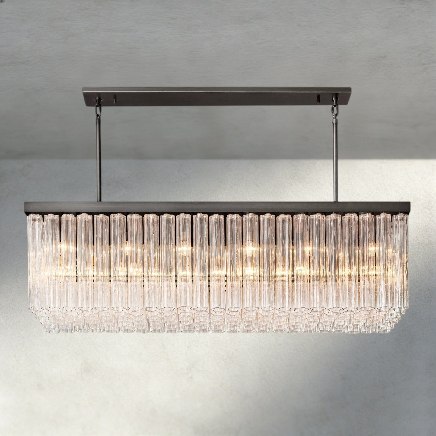 Ciello Rectangular Chandelier - GILDLAMPS