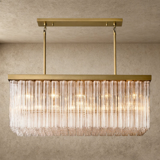 Cielo Rectangular Chandelier 54 inch, 73 inch
