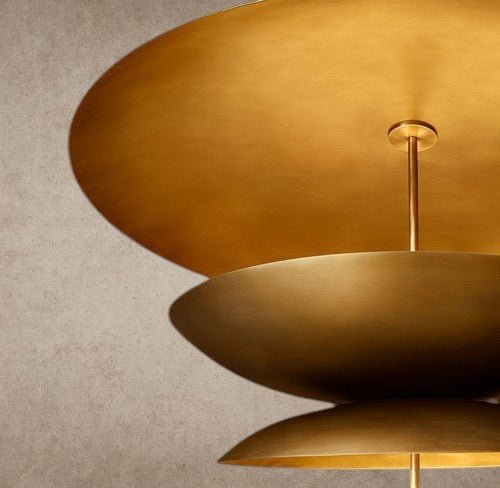 Cosmic Three - Tier Chandelier - GILDLAMPS