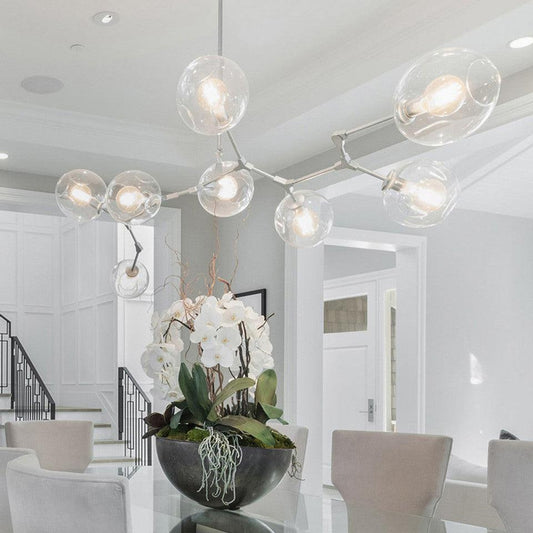 Covington Horizontal Globe Branching Bubble Chandelier - GILDLAMPS