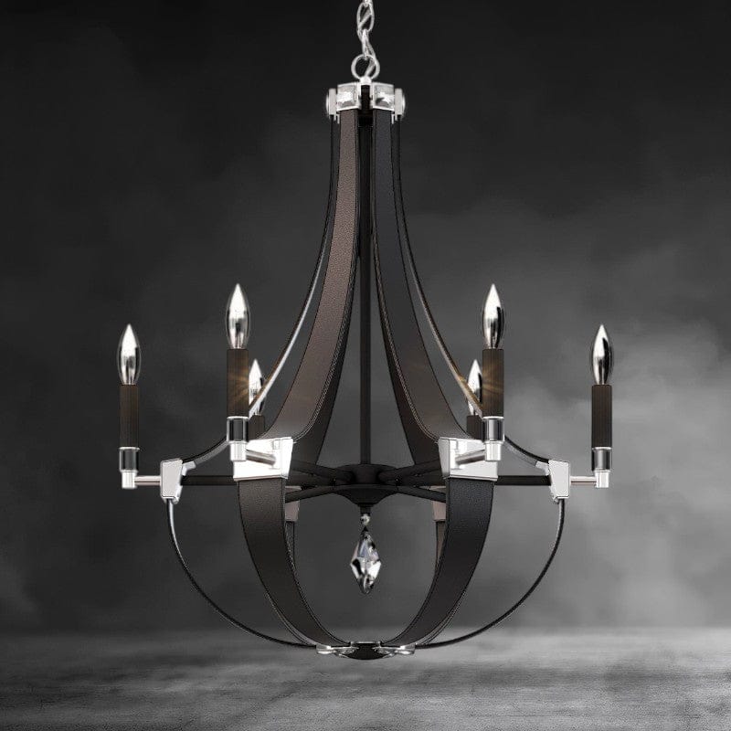 Crystal Empire Chandelier 24 inch