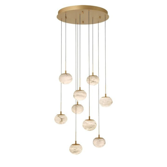 Cudor Round LED Chandelier - GILDLAMPS