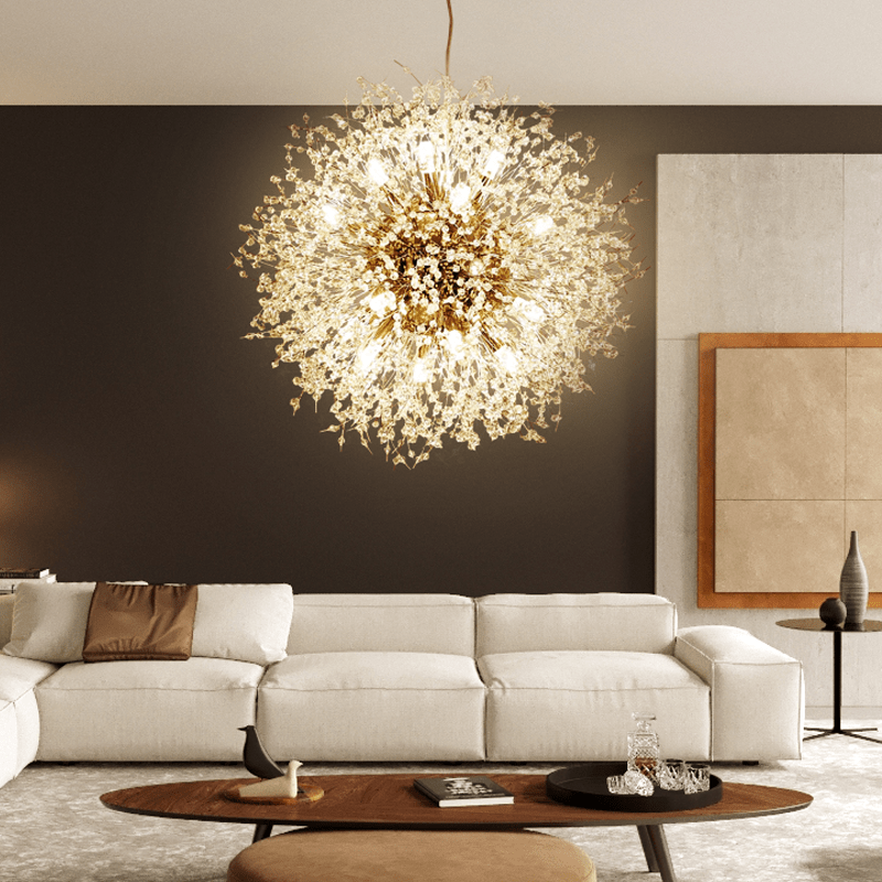 Dandelion Modern Crystal Pendant Light - GILDLAMPS