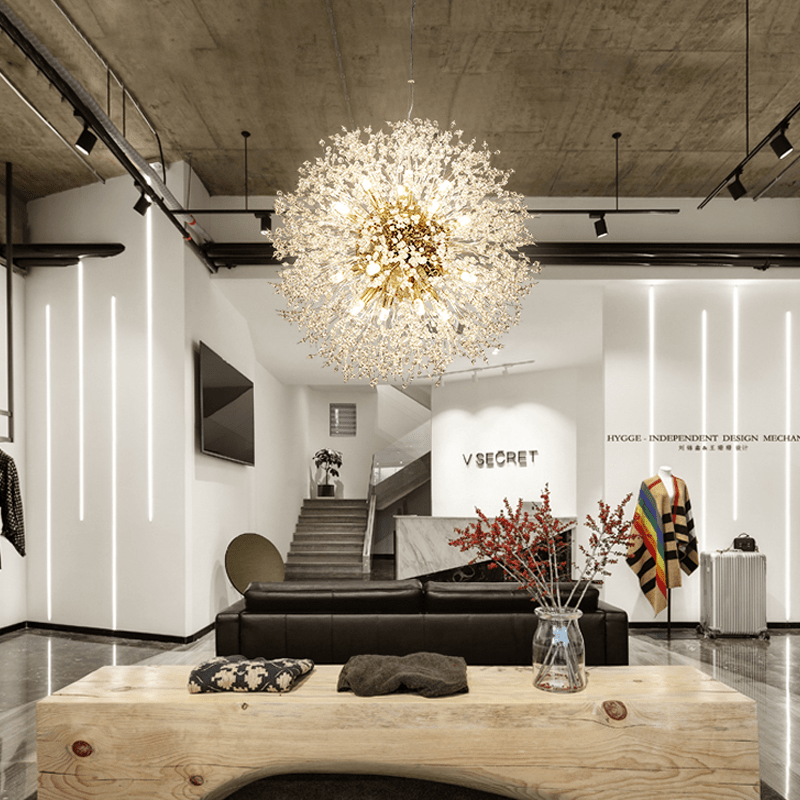 Dandelion Modern Crystal Pendant Light - GILDLAMPS