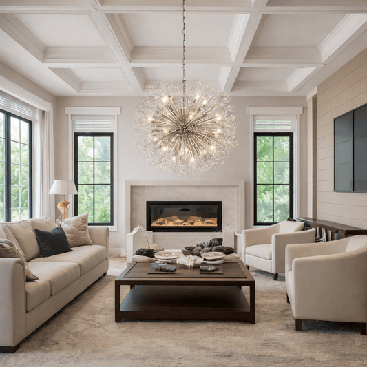 Dandelion Round Chandelier - GILDLAMPS