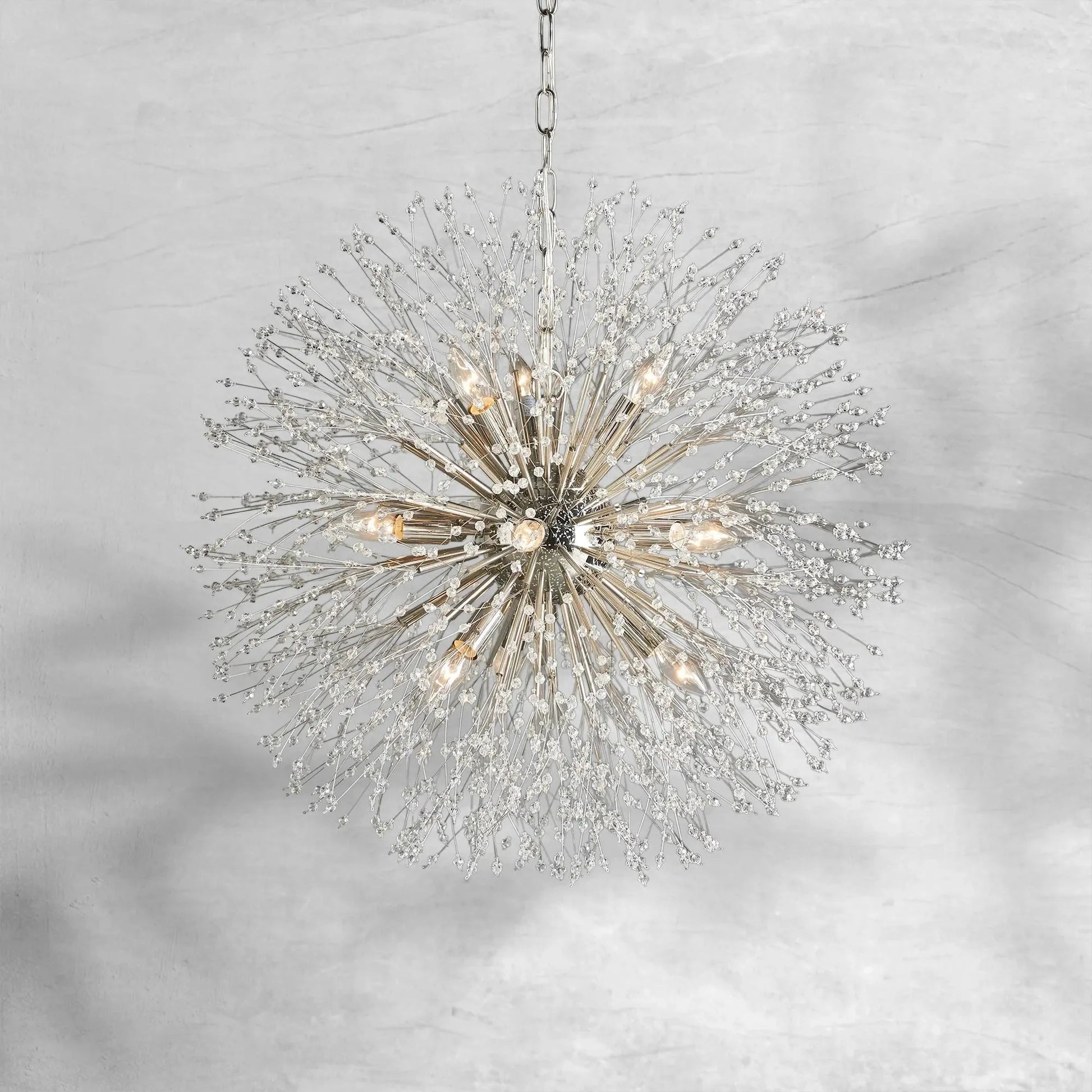 Dandelion Round Chandelier - GILDLAMPS