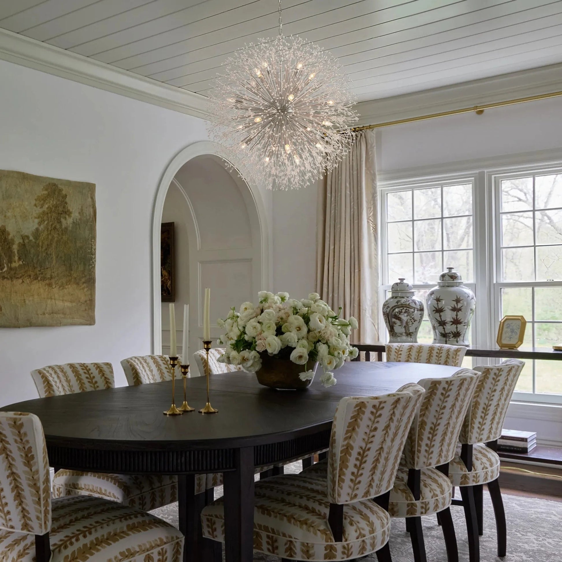 Dandelion Round Chandelier - GILDLAMPS
