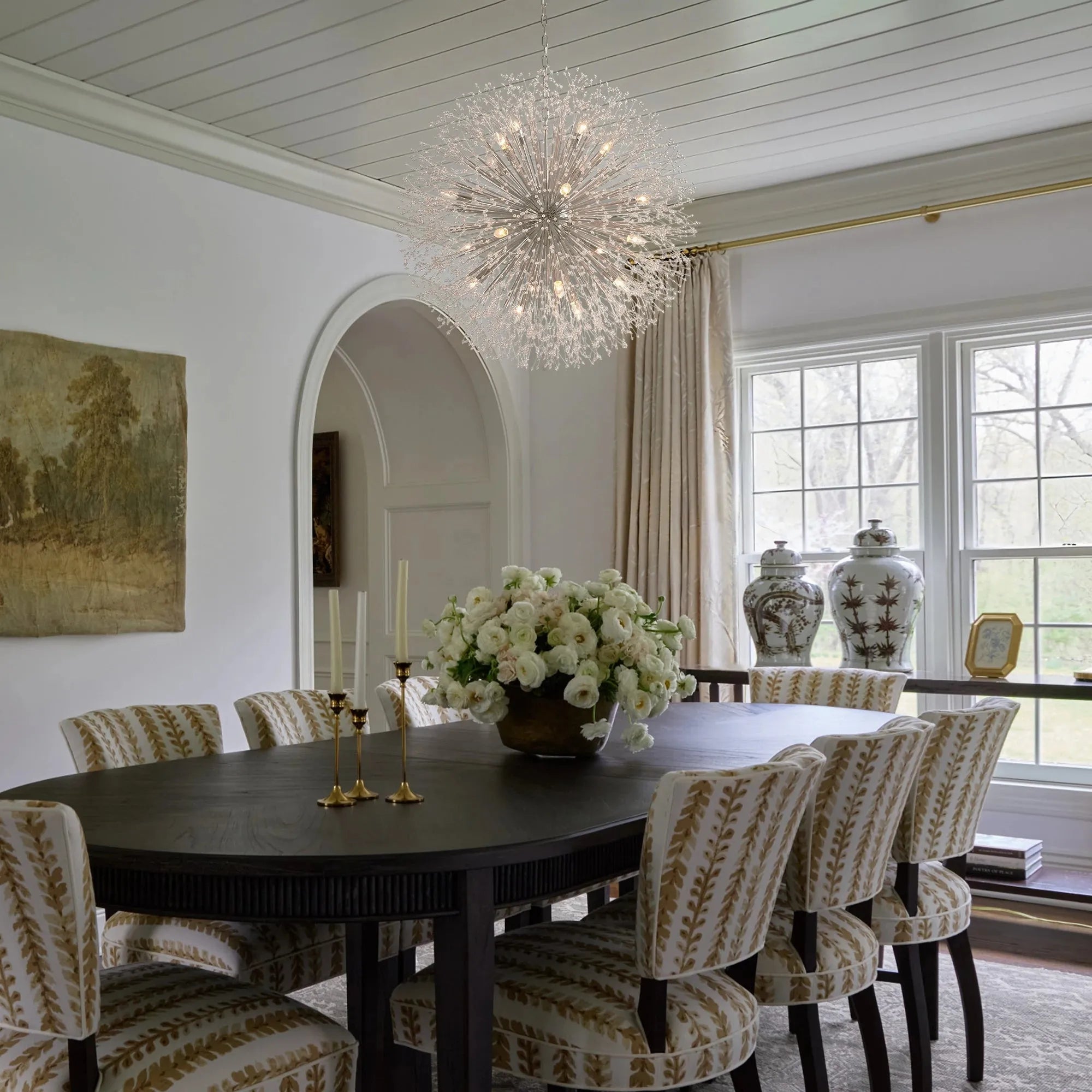 Dandelion Round Chandelier - GILDLAMPS