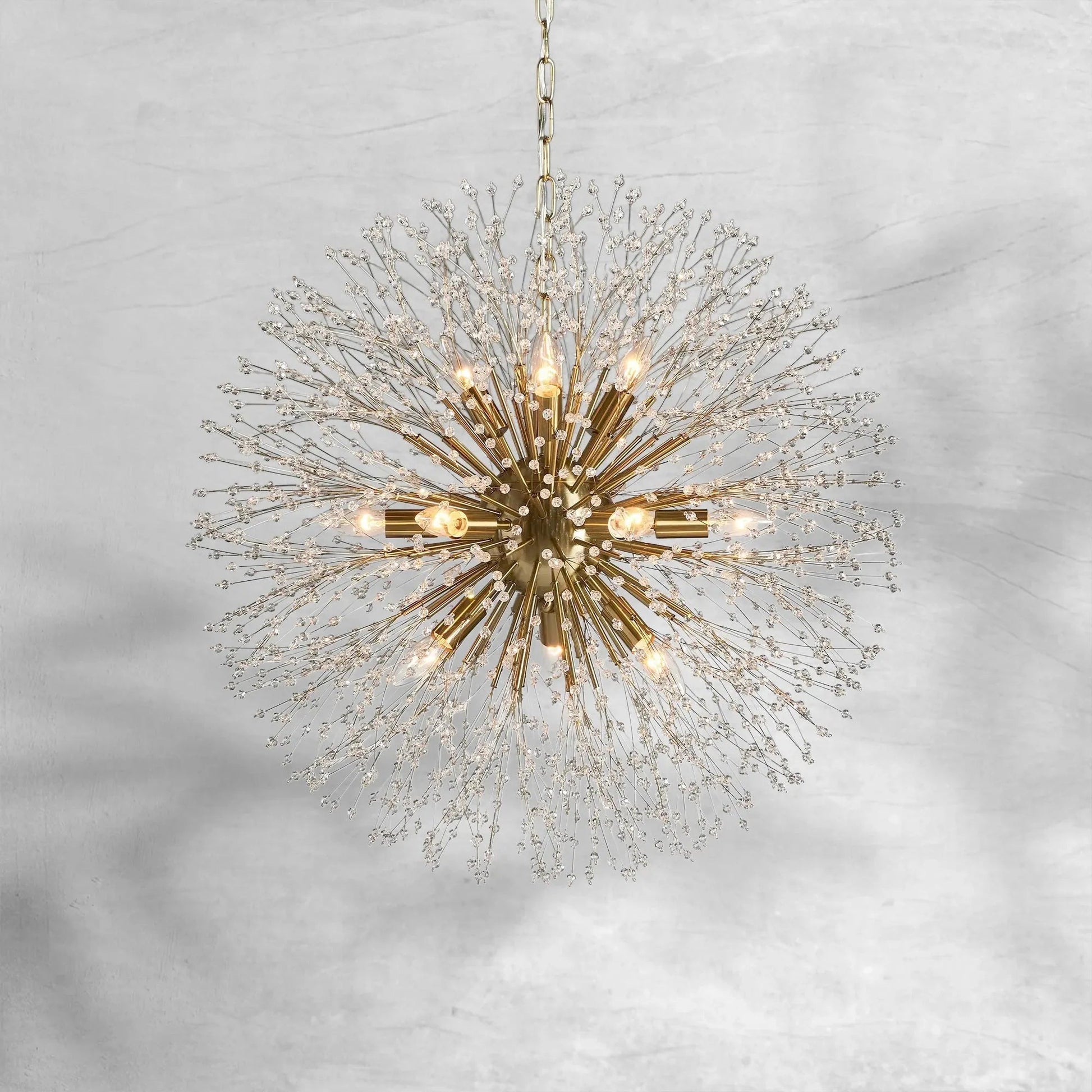 Dandelion Round Chandelier - GILDLAMPS