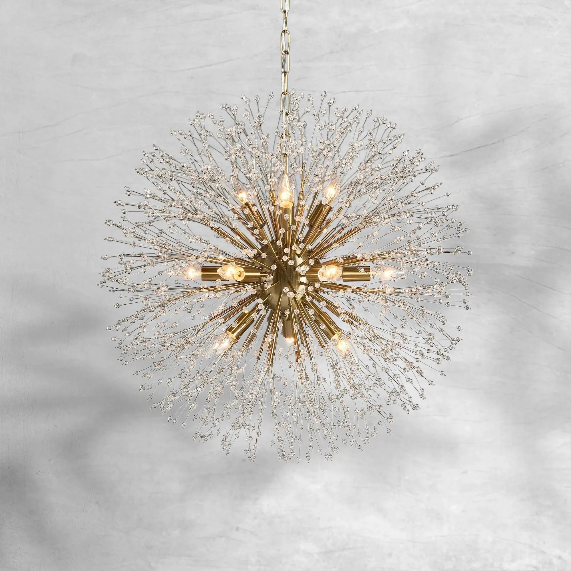 Dandelion Round Chandelier - GILDLAMPS