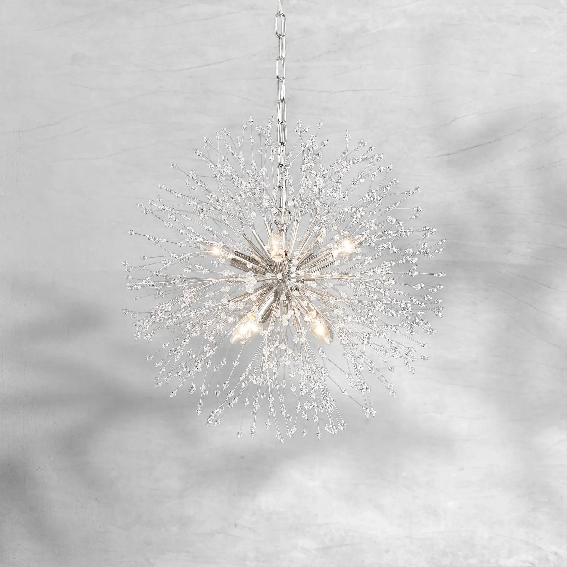 Dandelion Round Chandelier - GILDLAMPS