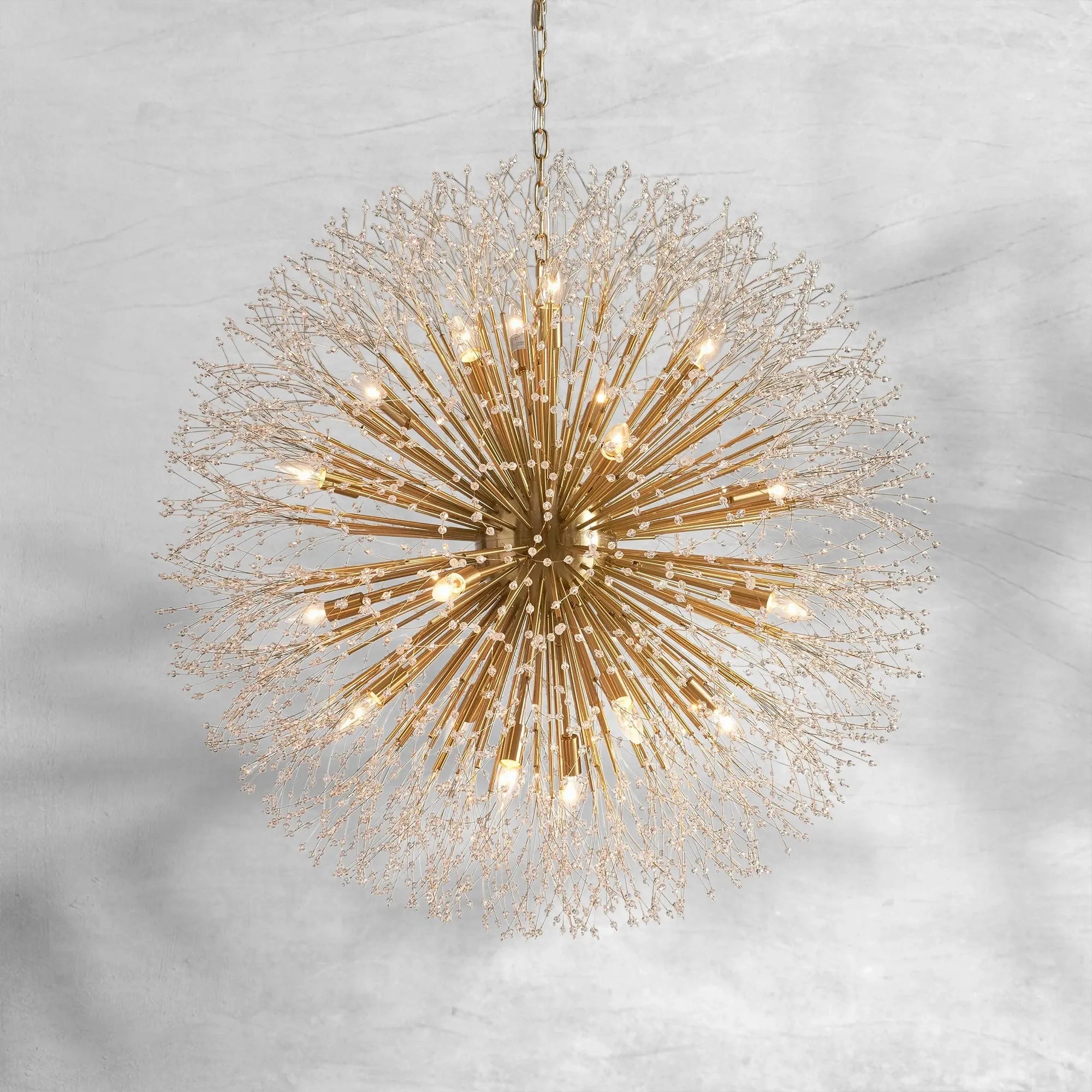 Dandelion Round Chandelier - GILDLAMPS