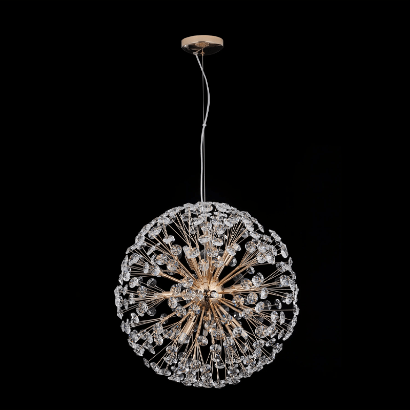 Dandelion Spherical Crystal Pendant Light - GILDLAMPS