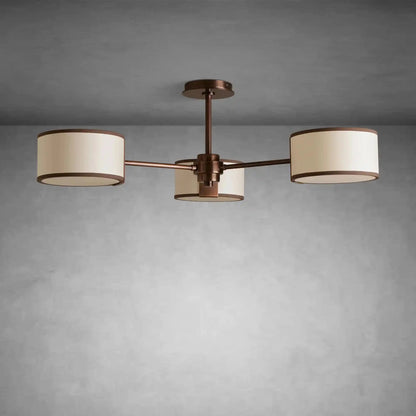 Daphne Fabric Flush Mount - GILDLAMPS