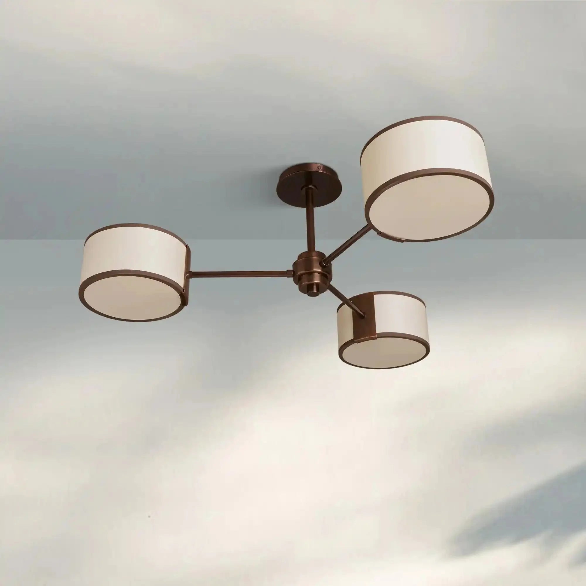 Daphne Fabric Flush Mount - GILDLAMPS