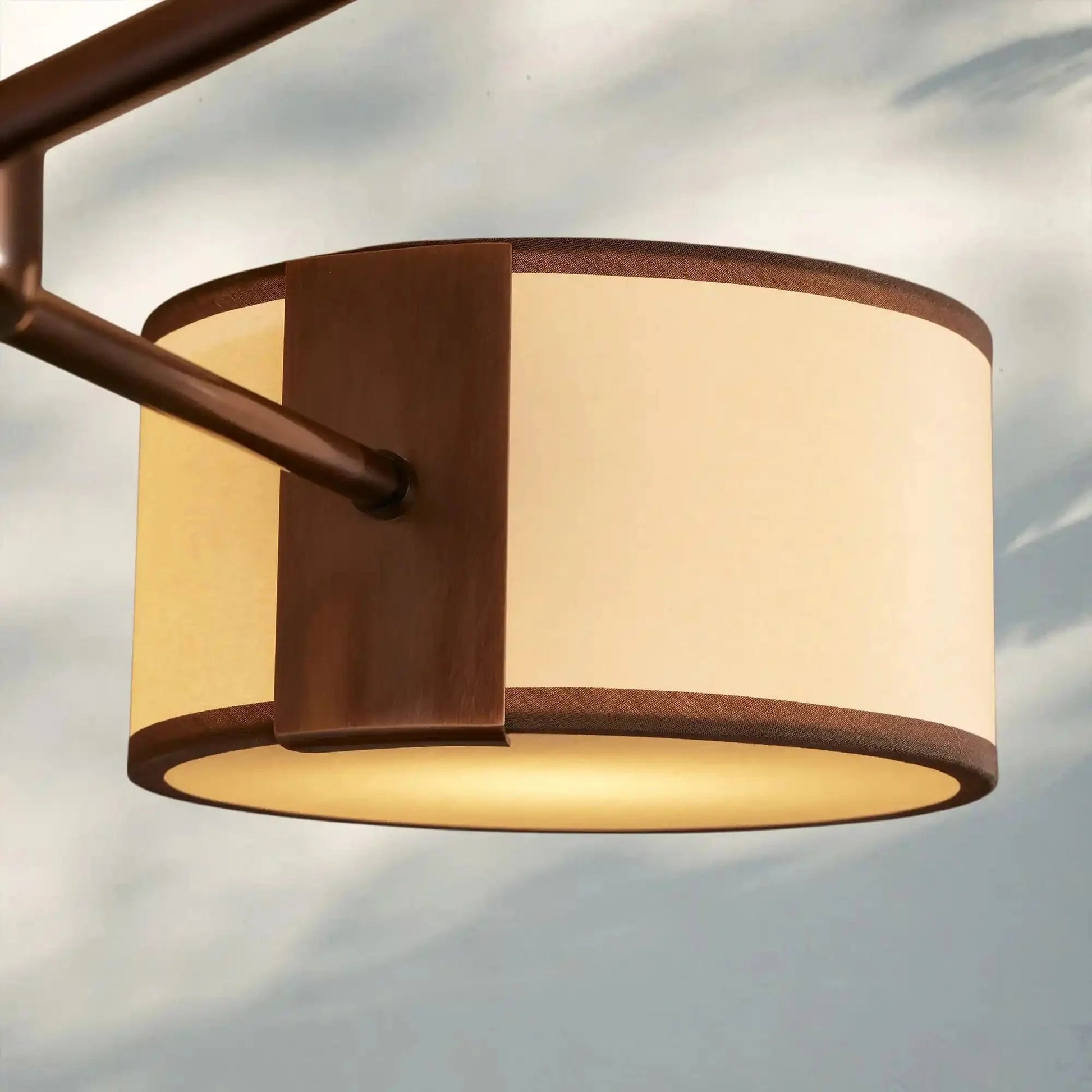 Daphne Fabric Flush Mount - GILDLAMPS