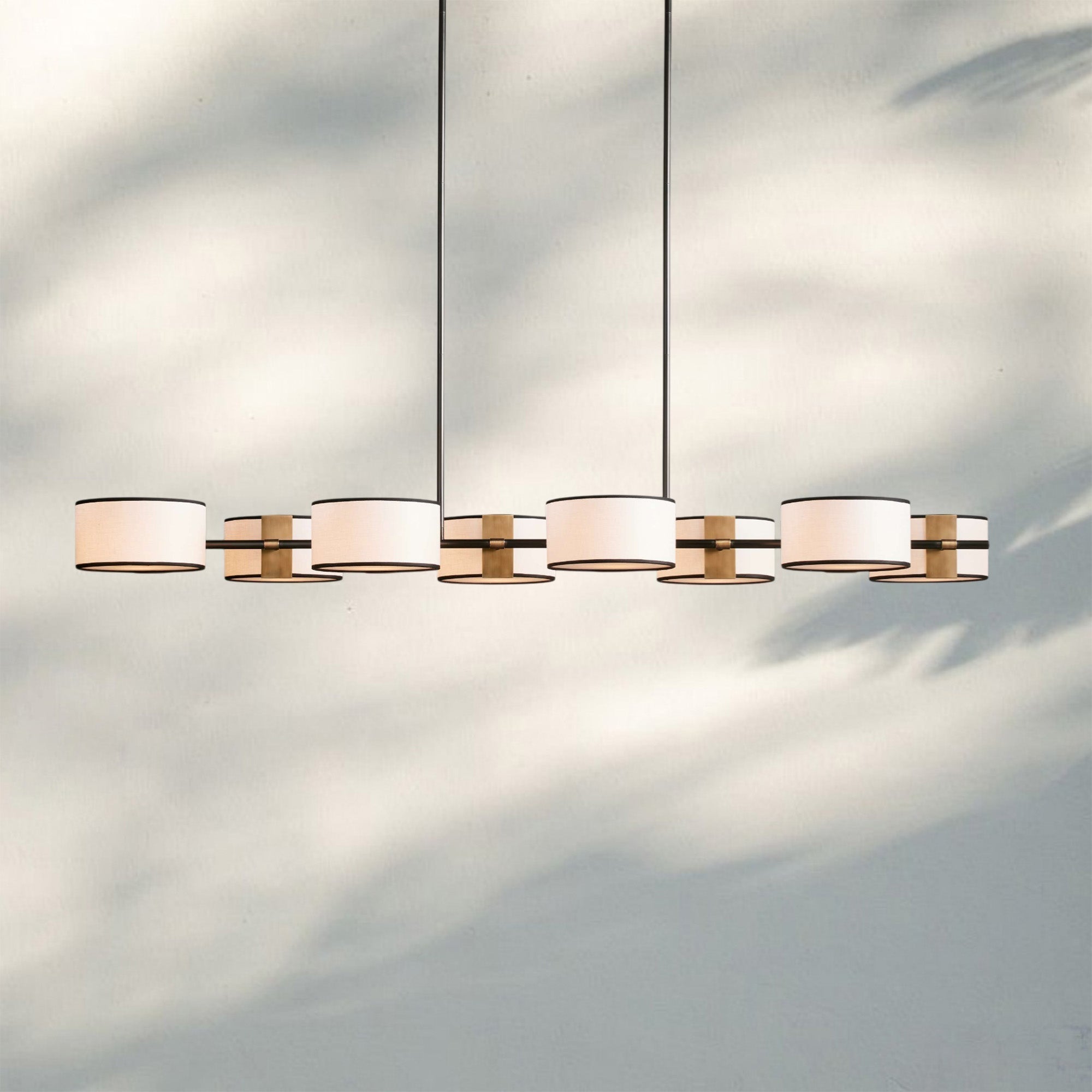 Daphne Linear Chandelier 62" 72" - GILDLAMPS