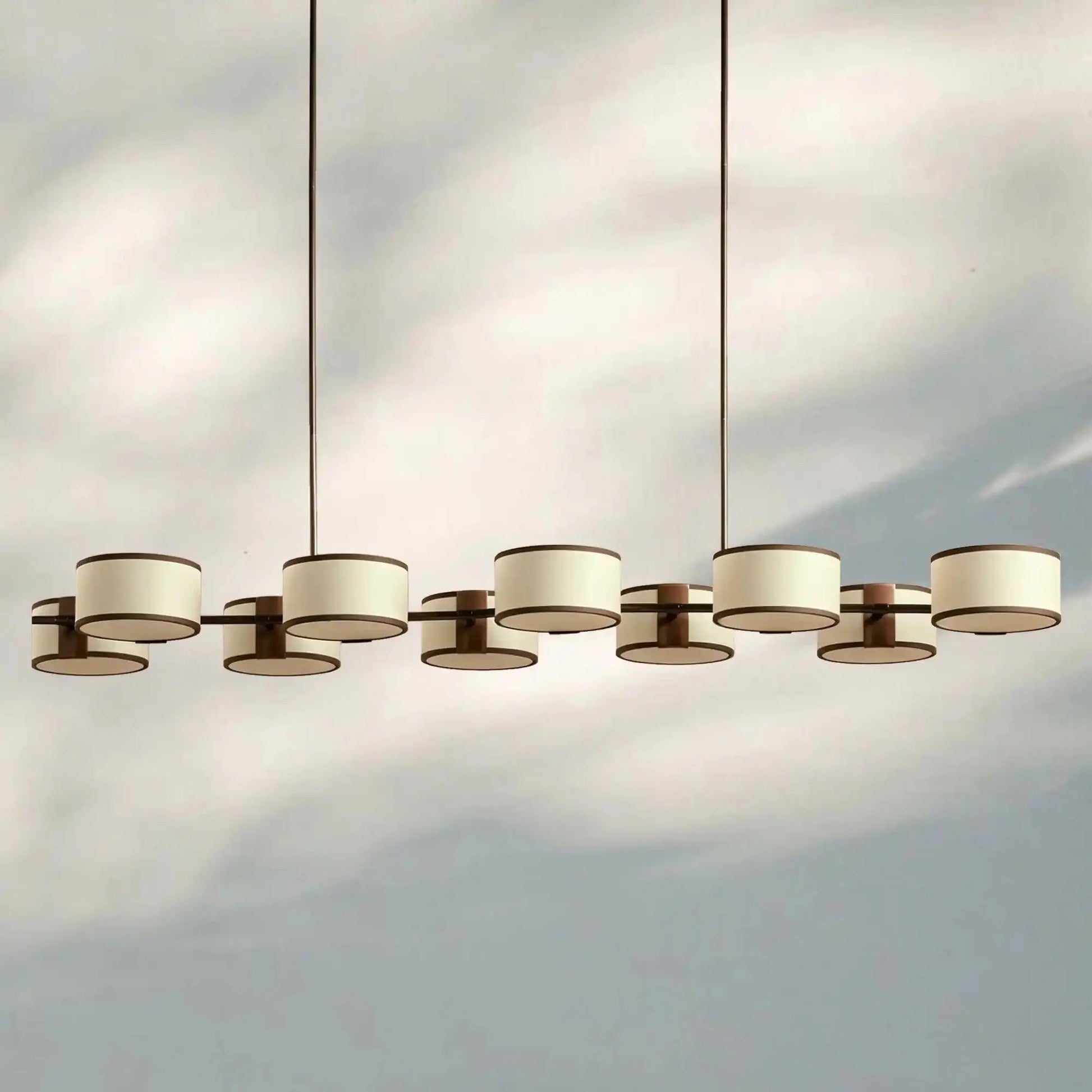 Daphne Linear Chandelier 62" 72" - GILDLAMPS