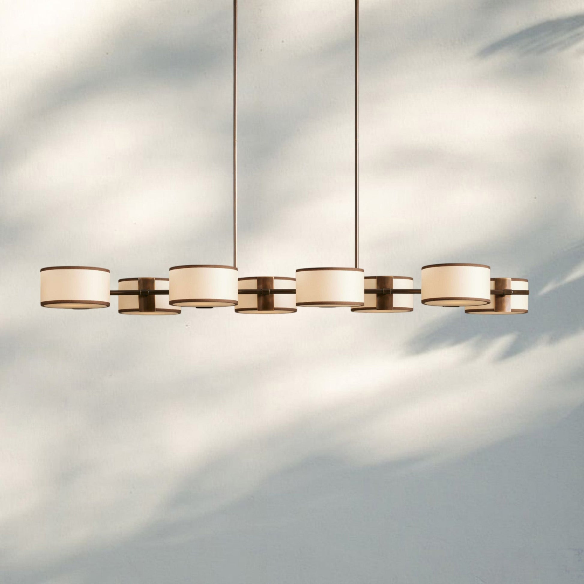 Daphne Linear Chandelier 62" 72" - GILDLAMPS
