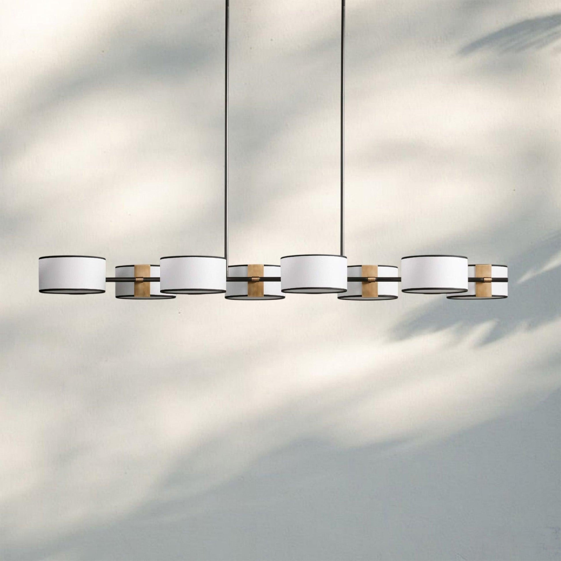 Daphne Linear Chandelier 62" 72" - GILDLAMPS