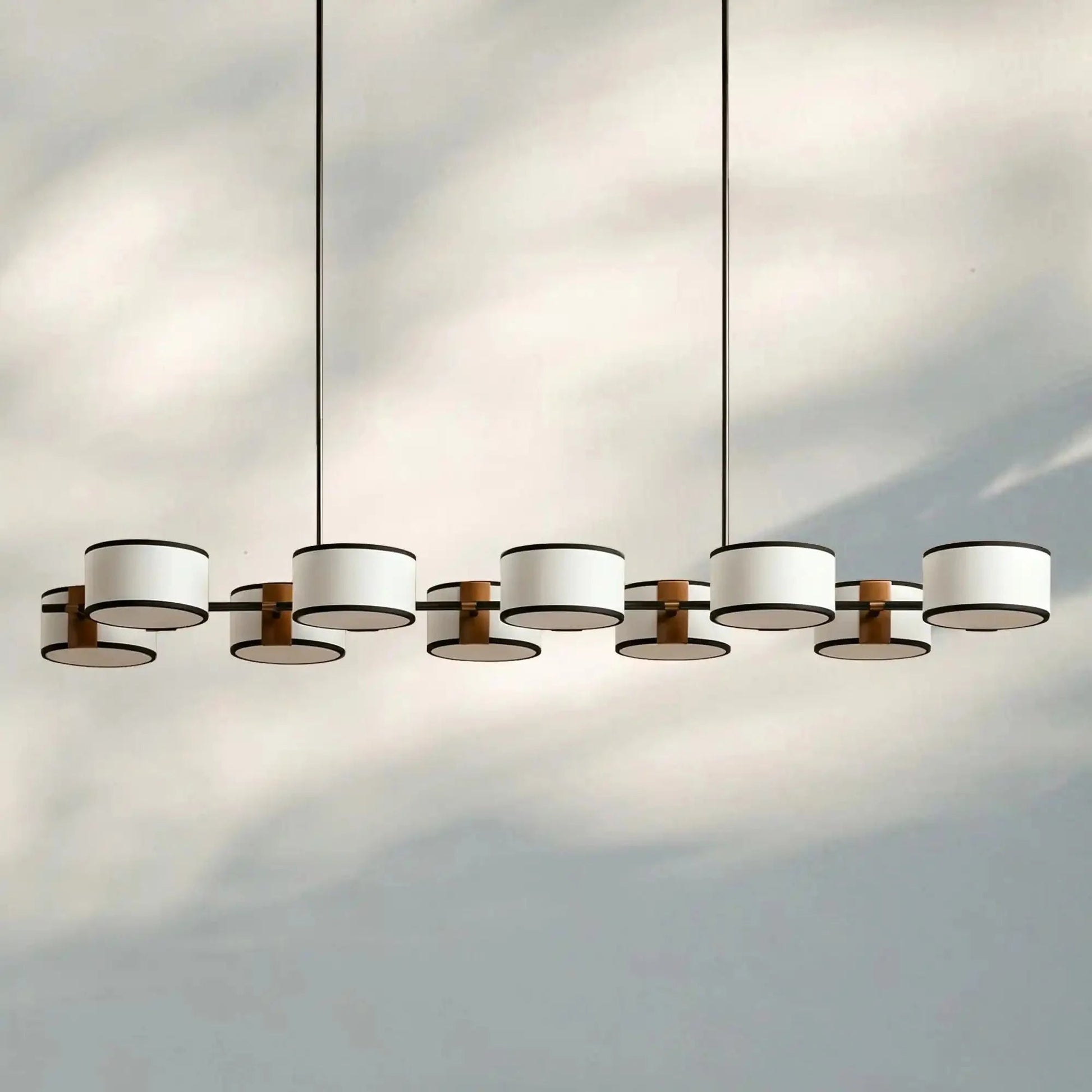 Daphne Linear Chandelier 62" 72" - GILDLAMPS