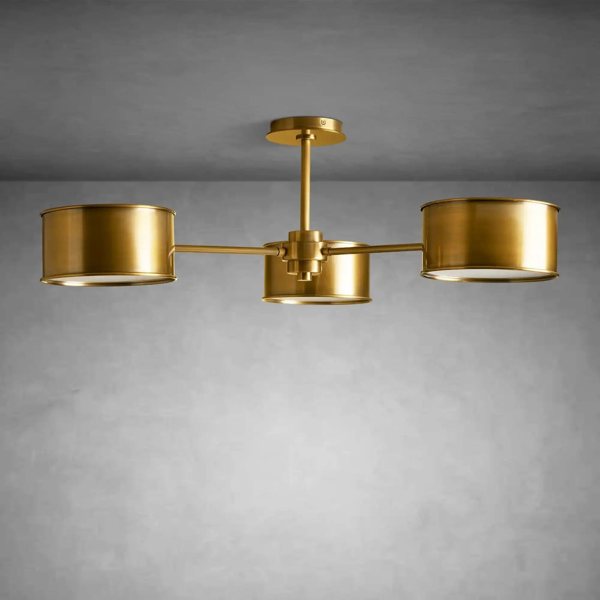 Daphne Metal Flush Mount - GILDLAMPS