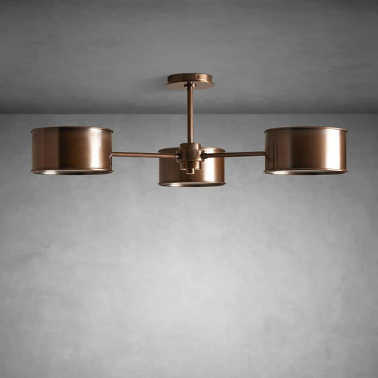 Daphne Metal Flush Mount - GILDLAMPS