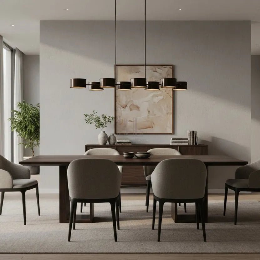 Daphne Metal Linear Chandelier - GILDLAMPS