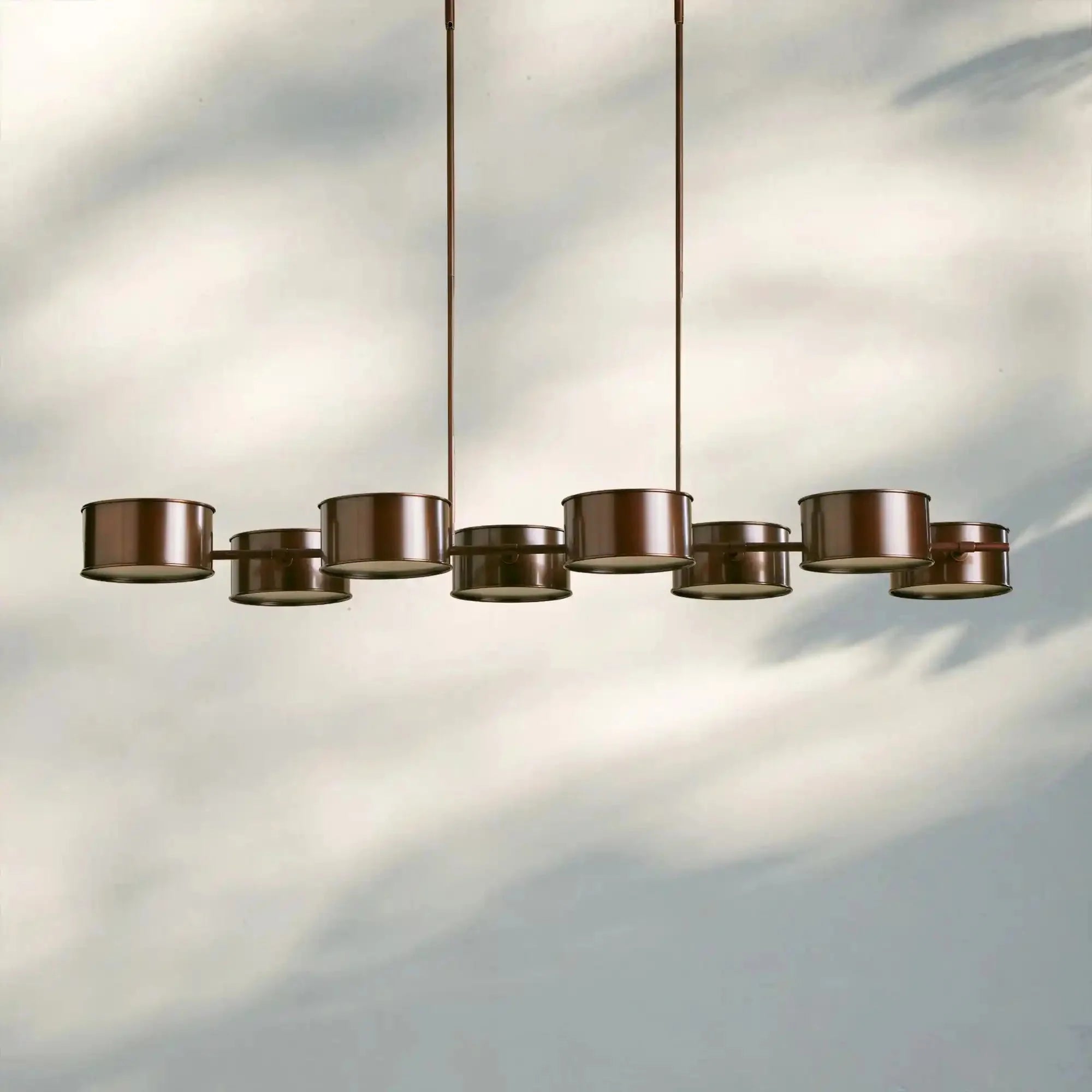Daphne Metal Linear Chandelier - GILDLAMPS