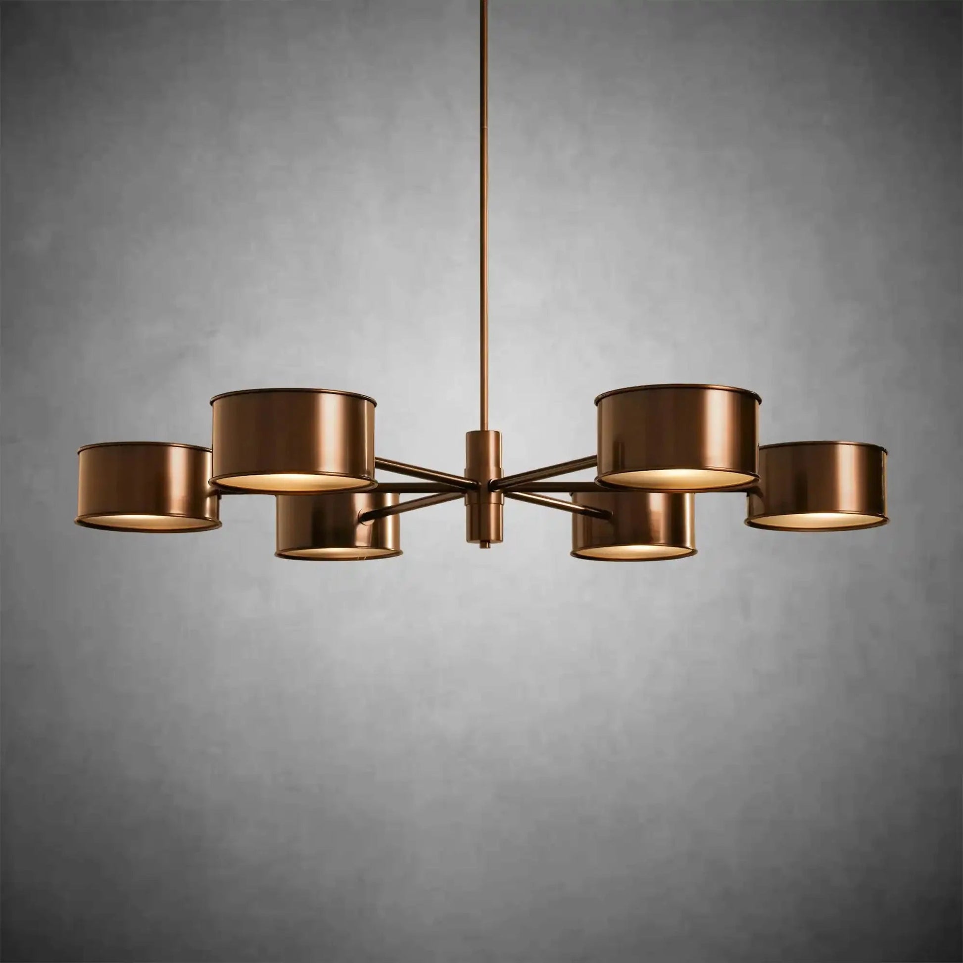 Daphne Metal Round Chandelier - GILDLAMPS