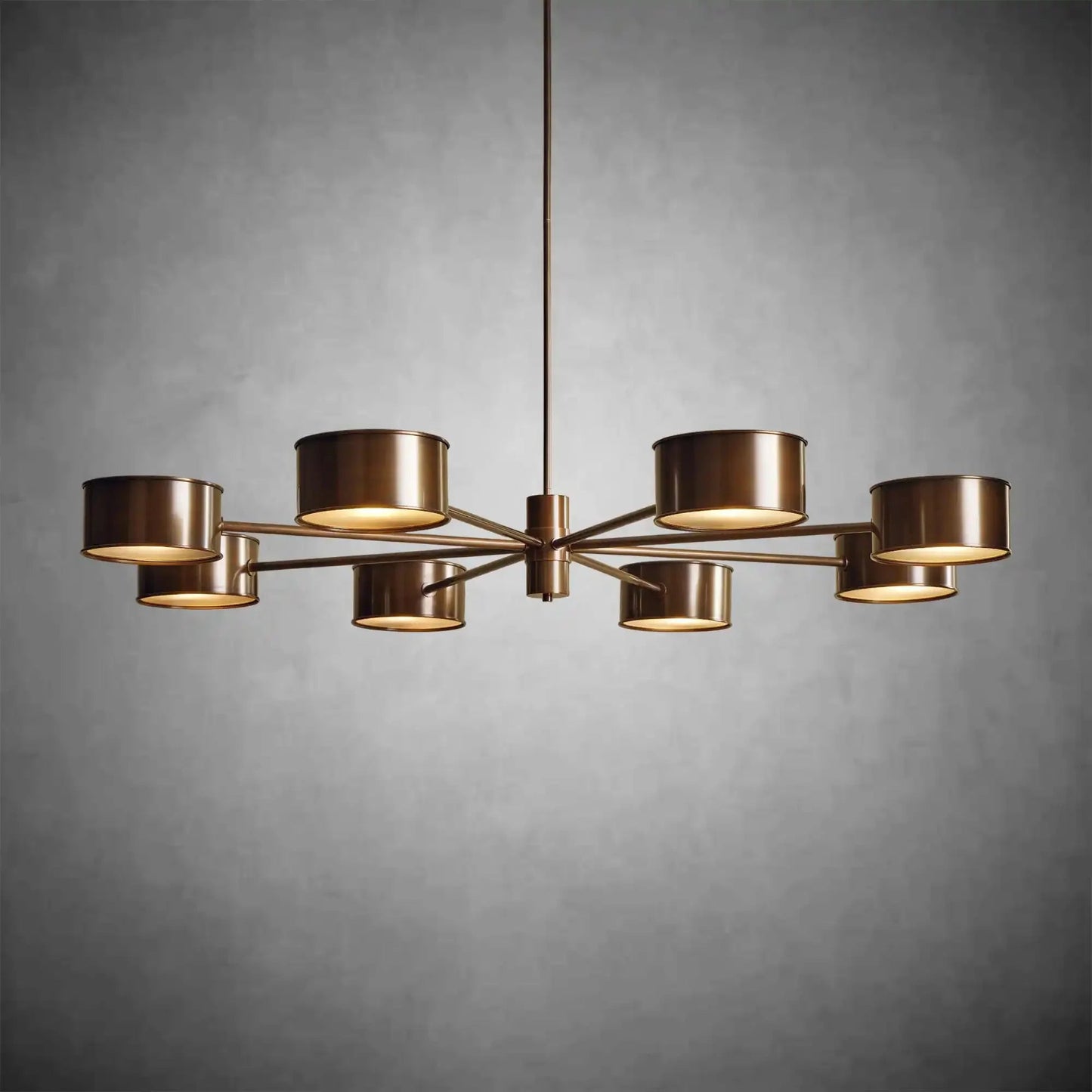 Daphne Metal Round Chandelier - GILDLAMPS