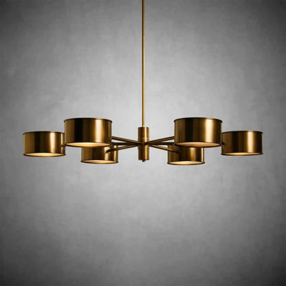 Daphne Metal Round Chandelier - GILDLAMPS