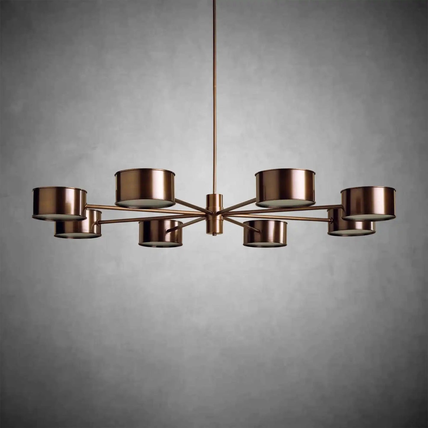 Daphne Metal Round Chandelier - GILDLAMPS
