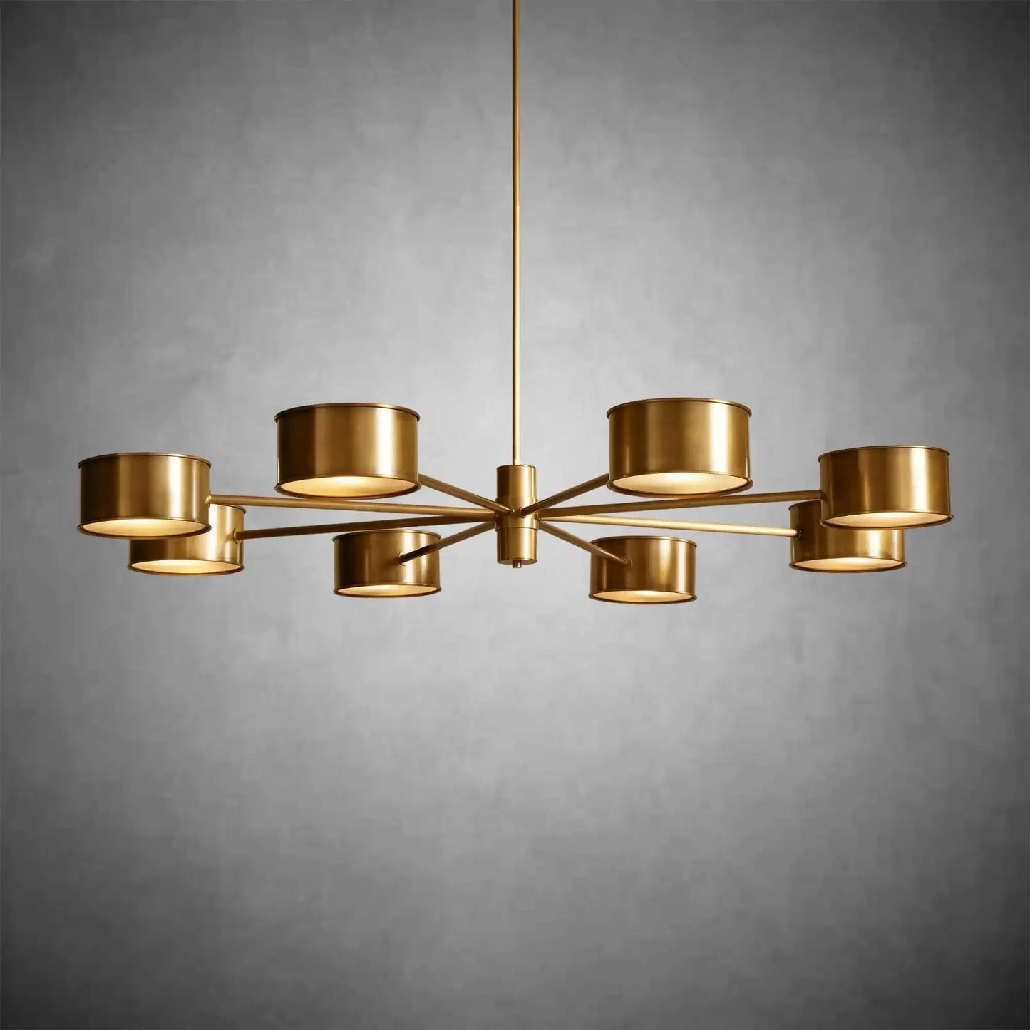 Daphne Metal Round Chandelier - GILDLAMPS