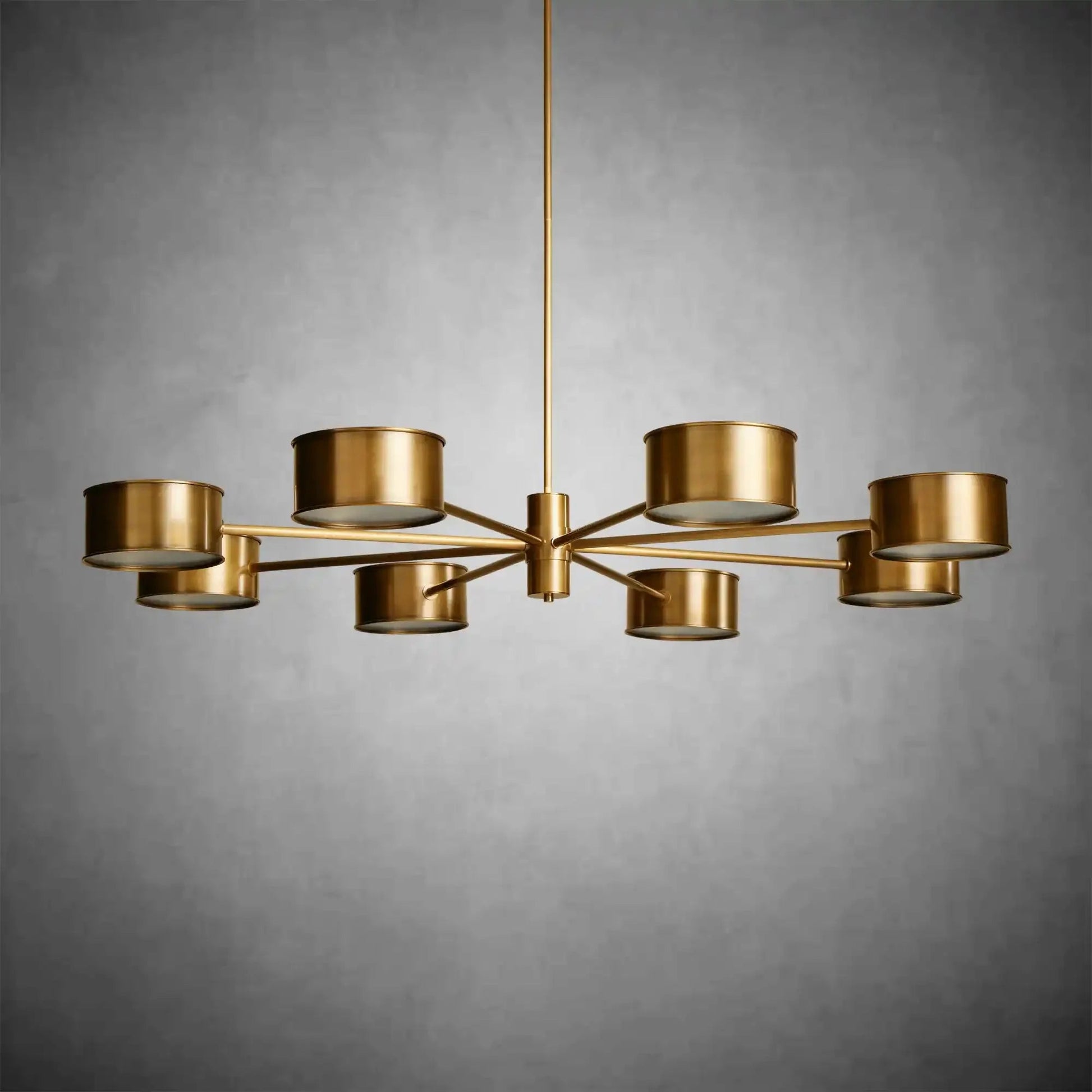 Daphne Metal Round Chandelier - GILDLAMPS