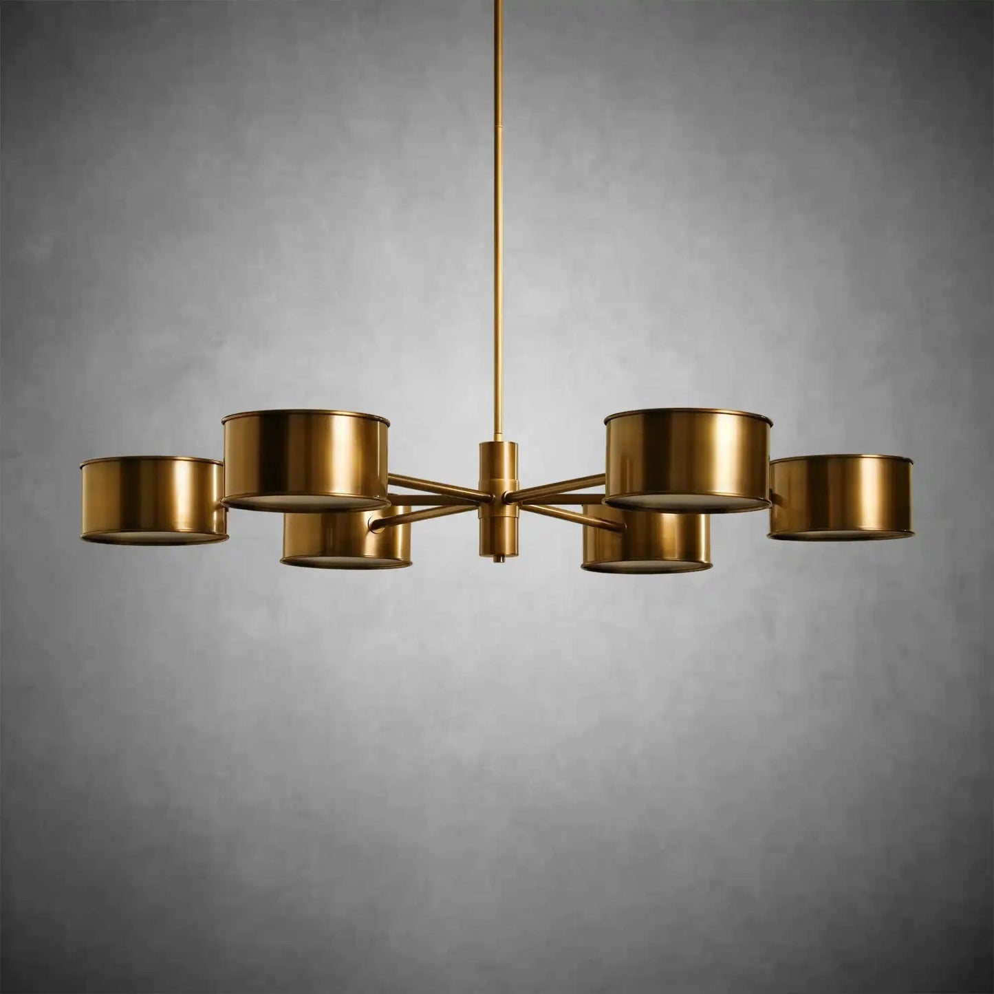Daphne Metal Round Chandelier - GILDLAMPS