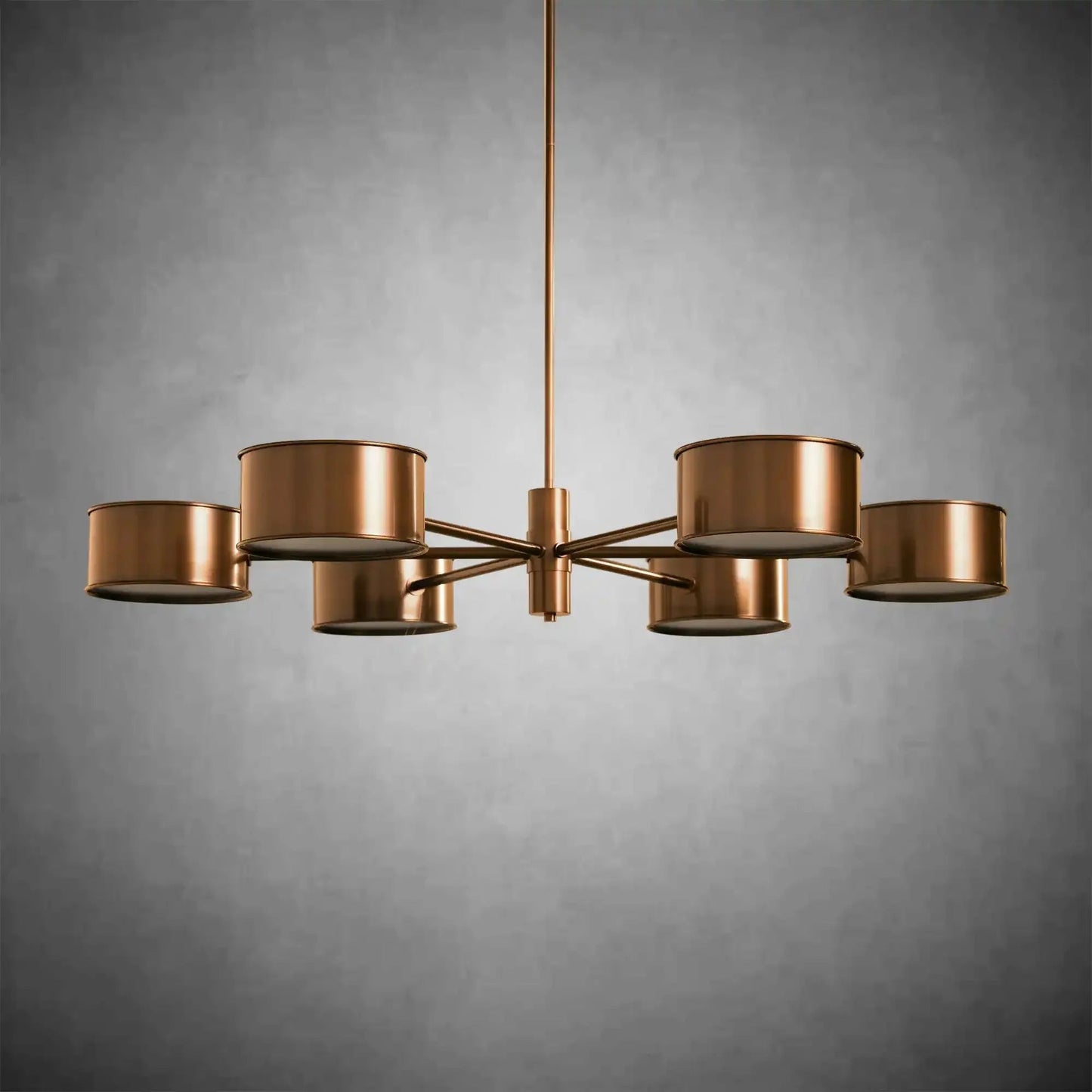 Daphne Metal Round Chandelier - GILDLAMPS