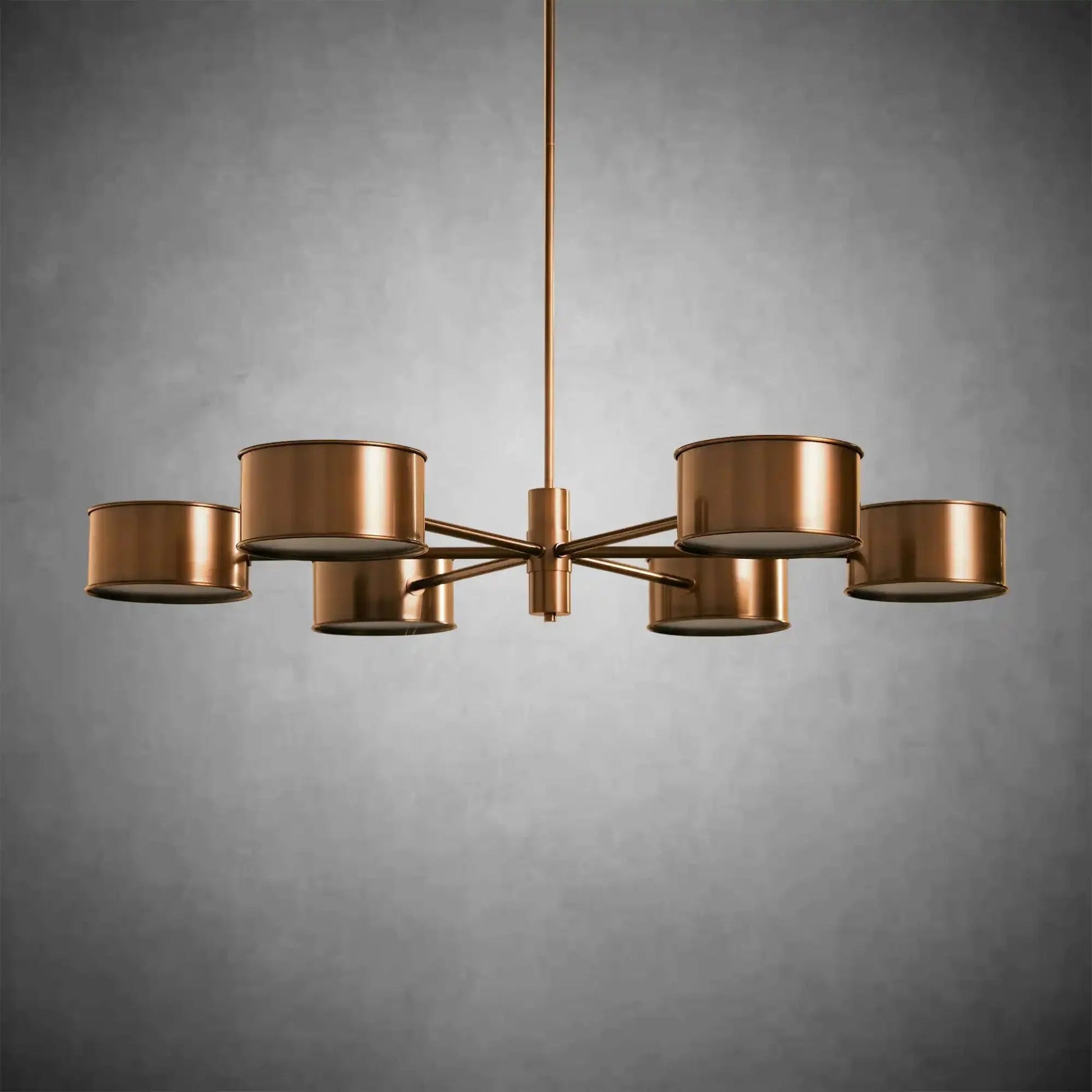 Daphne Metal Round Chandelier - GILDLAMPS
